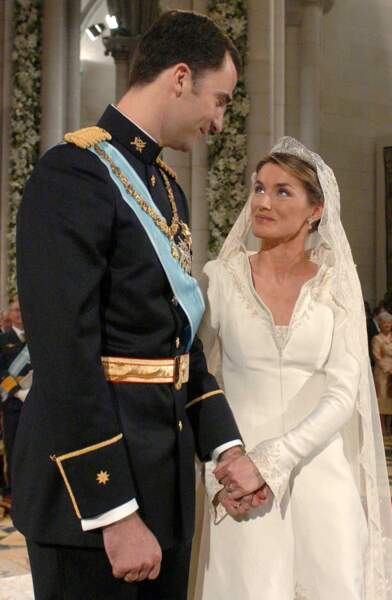 Le prince Felipe et Laetizia Ortiz se sont mariés le 22 mai 2004