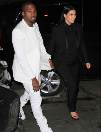 Kanye West et Kim Kardashian