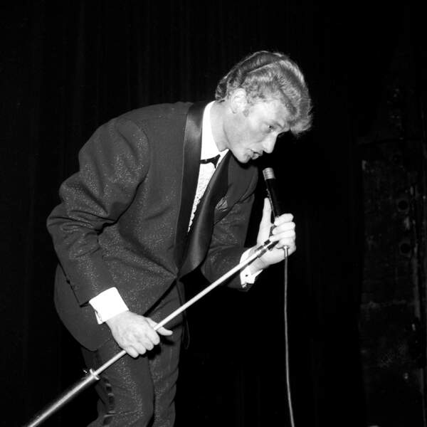 Septembre 1961 : pour son premier concert à L'Olympia Johnny Hallyday brille de mille feux
