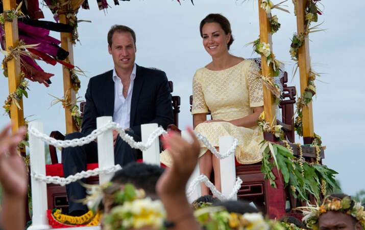Kate Middleton et le prince William en voyage pour le jubilé de la reine