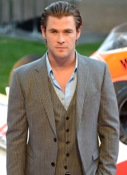 Héros du film, Chris Hemsworth avait sorti le grand jeu : le costume trois pièces