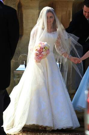 Geri Halliwell dans sa superbe robe Alexander McQueen