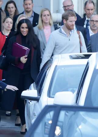 Le prince Harry et Meghan en Australie