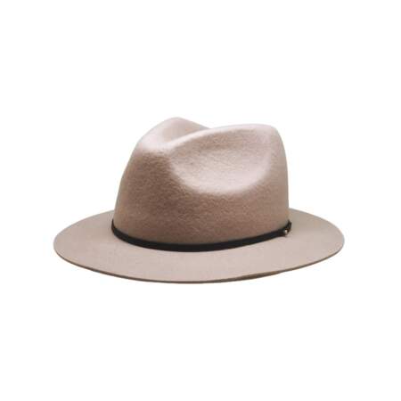 Chapeau Fedora en feutrine de laine Byron, Simone Headwear, 69€