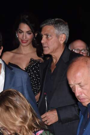 George et Amal Clooney en amoureux à Venise