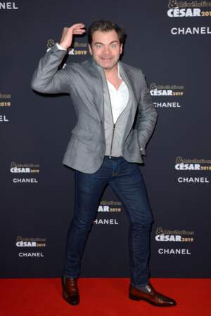 Révélations des César 2019 : Clovis Cornillac à la soirée organisée au Petit Palais, Paris