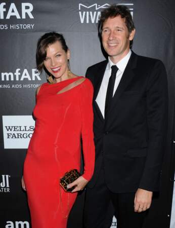Milla Jovovich et son mari Paul W.S. Anderson sont beaux et amoureux