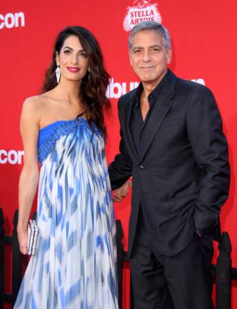 Rétro 2017 - les naissances : George Clooney et Amal Alamuddin : des jumeaux, Ella et Alexander