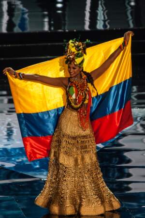 Miss Univers 2016 : Défilé en costume national pour Miss Colombie 