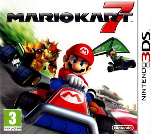 Jaquette Mario Kart 7. 33,90€, Nintendo 3DS.