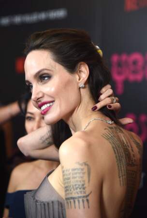 Tatouages sur les bras : les plus belles réussites - Angelina Jolie