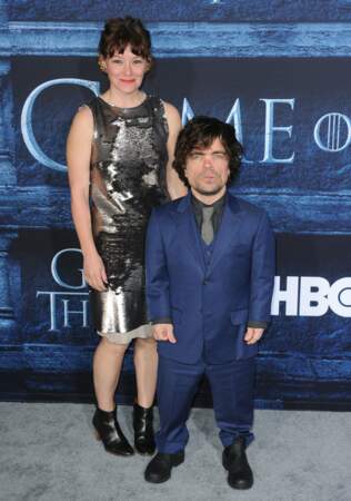 Peter Dinklage (Tyrion Lannister de Game of Thrones) et sa femme Erica Schmidt