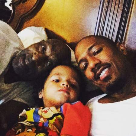 Nick Cannon a posté une photo de son fils et de son grand-père sur Instagram