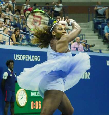Serena Williams porte un tutu sur les cours de tennis, US OPEN 2018