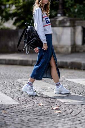 Style coach : 3 façons de porter la jupe en jean / Back to School
