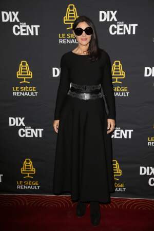 Monica Bellucci pour la première de la saison 3 de Dix pour cent, au Grand Rex, le 30 septembre