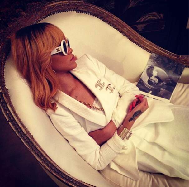Rihanna chez Chanel