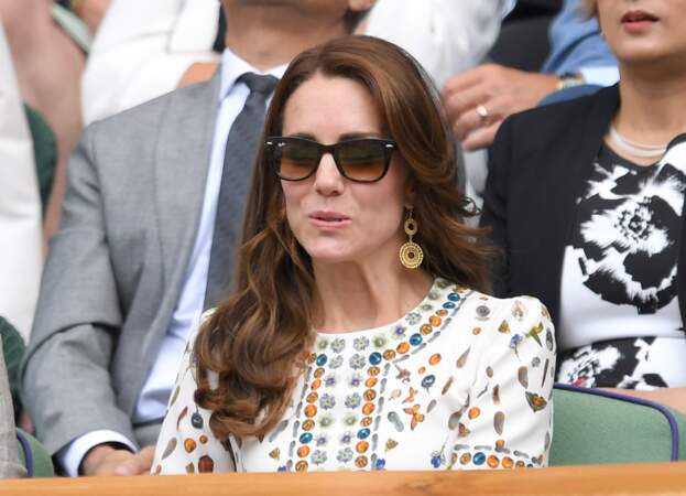 Wimbledon 2016 : pendant le match Kate Middleton a eu peur