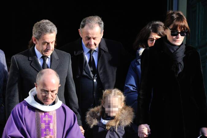 Francois Sarkozy, Nicolas Sarkozy, Carla Bruni-Sarkozy et Giulia