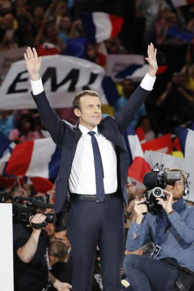 Emmanuel Macron est suivi par…