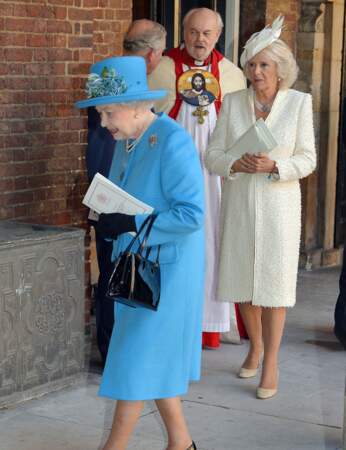 Ils sont suivis par la duchesse Camilla et le prince Charles