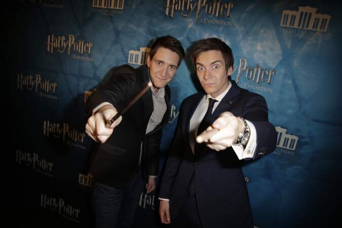 Hier soir, c'était le vernissage de l'expo Harry Potter !