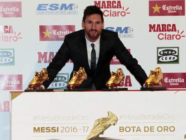 Avec son parcours au Barça, Lionel Messi, lui, est à la quatrième position
