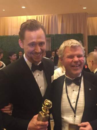 Golden Globes 2017 : Tom Hiddlestone