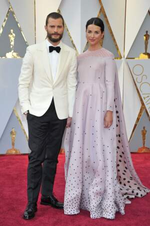Les plus beaux couples des Oscars 2017 : Jamie Dornan et Amelia Warner