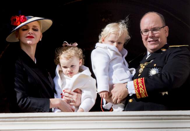 Fête Nationale Monégasque : Jacques et Gabriella sont apparus au balcon du palais princier