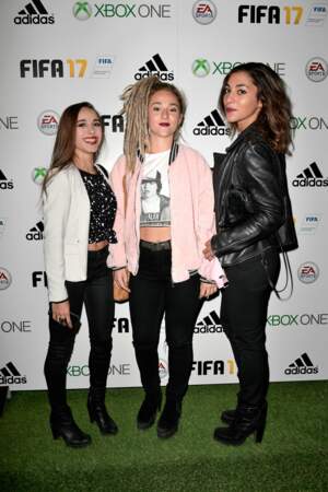 Soirée de lancement FIFA 2017 : Lucie, Elisa et Juliette, alias L.E.J.