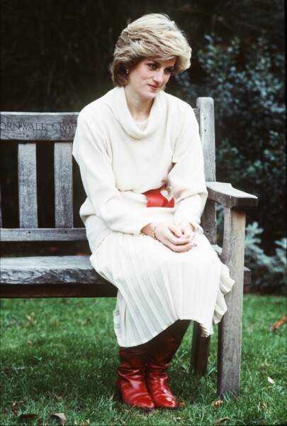 D'après les jardiniers, Lady Diana venait parfois seule s'y reposer