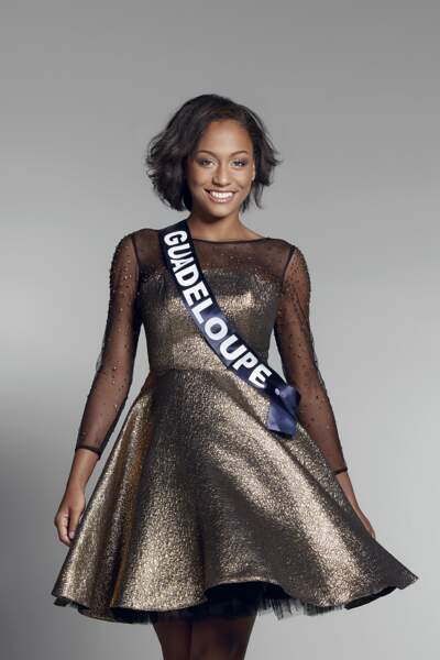 Miss Guadeloupe : Morgane Thérésine – 20 ans