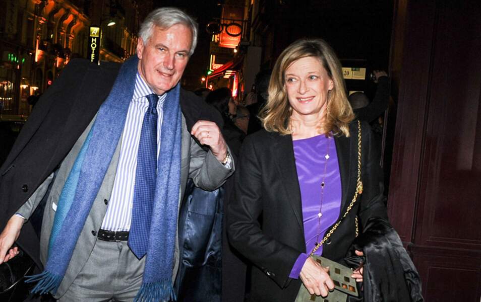 Michel Barnier et son épouse