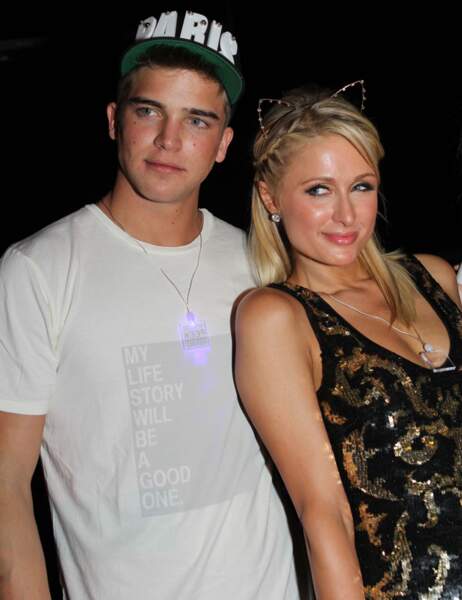 Paris Hilton avec River Viiperi, son petit ami