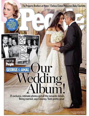La robe de mariée d'Amal Alamuddi, devenue Madame Clooney, était signée Oscar de la Renta