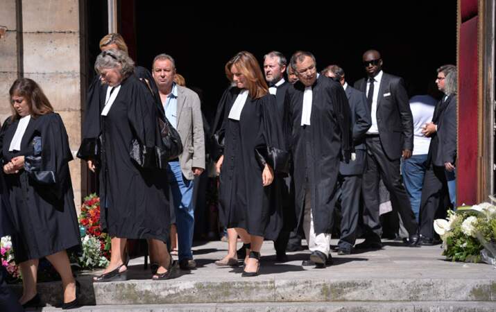 Des avocats en robe aux obsèques de Jacques Vergès