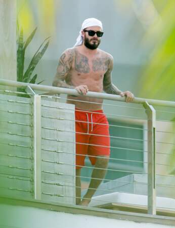 David Beckham : son épaule est tatoo !