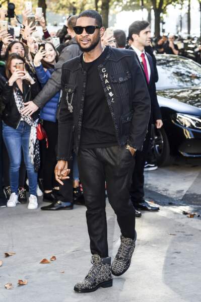 Défilé Chanel printemps-été 2017 : Usher