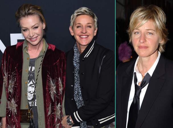 Ellen DeGeneres aujourd'hui à 58 ans et à 43 ans, l'âge actuel de sa femme Portia de Rossi
