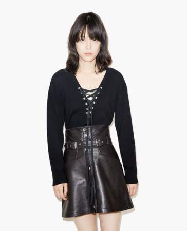 Pull lacé The Kooples - 195 €