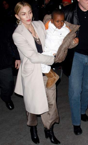 Le deuxième fils de Madonna, David Banga, adopté en 2006...