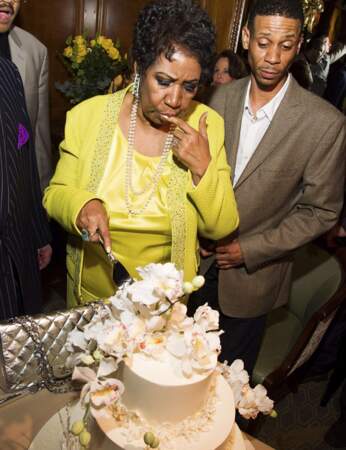 Happy Birthday à la Reine de la Soul (Aretha Franklin et son fils Kecalf Cunningham)