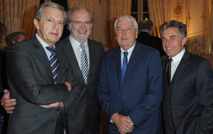 Daniel Bilalian, Jean Réveillon, Charles Biétry et Gérard Holtz