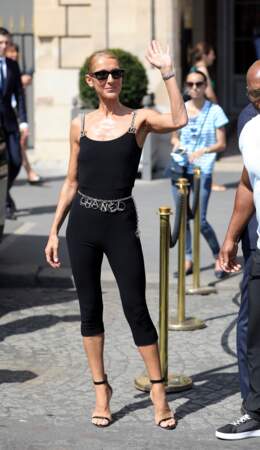 Céline Dion de passage à Paris