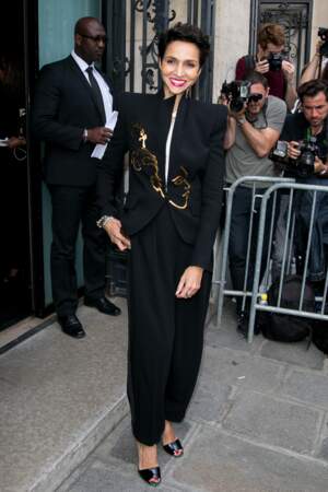 Fashion week haute couture : l'ex top Farida Khelfa