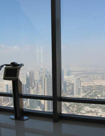 Vue en haut du Burj Khalifa