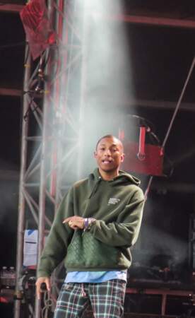 Pharrell Williams est monté sur scène