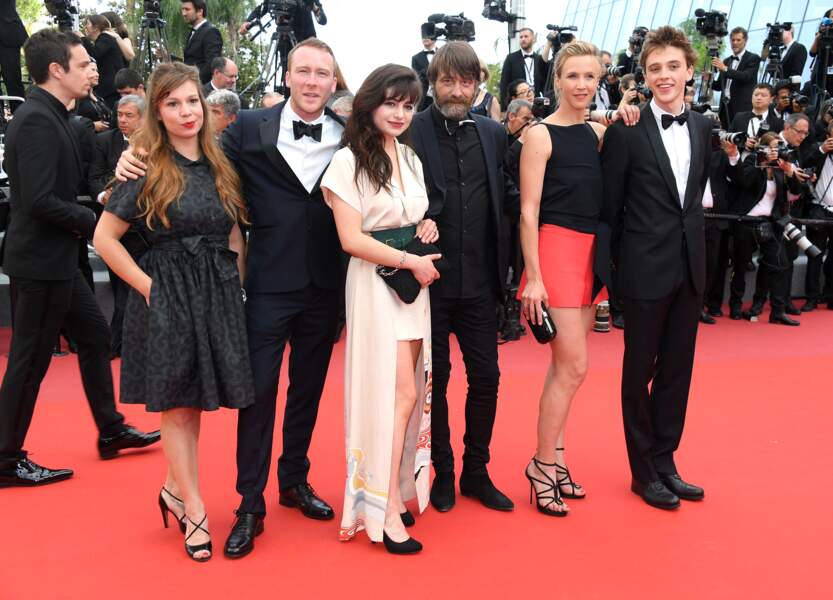 Cannes 2017 : Laurette Tessier, Oscar Copp, Alba Gaia Bellugi, Patrick Ridremont, Marie Kremer et Benjamin Voisin