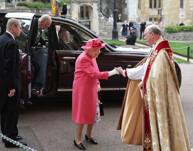 La reine Elisabeth II et le duc d'Edimbourg 